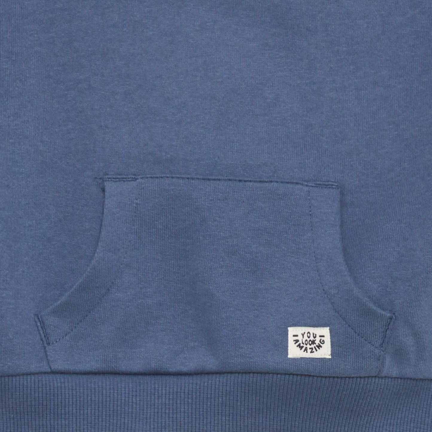 Sweat capuche Bleu