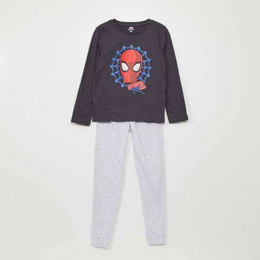 Ensemble pyjama 'Spider Man' Gris