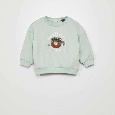 Sweat imprim Vert
