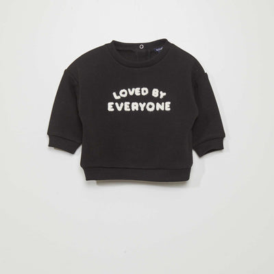 Sweat imprim Noir
