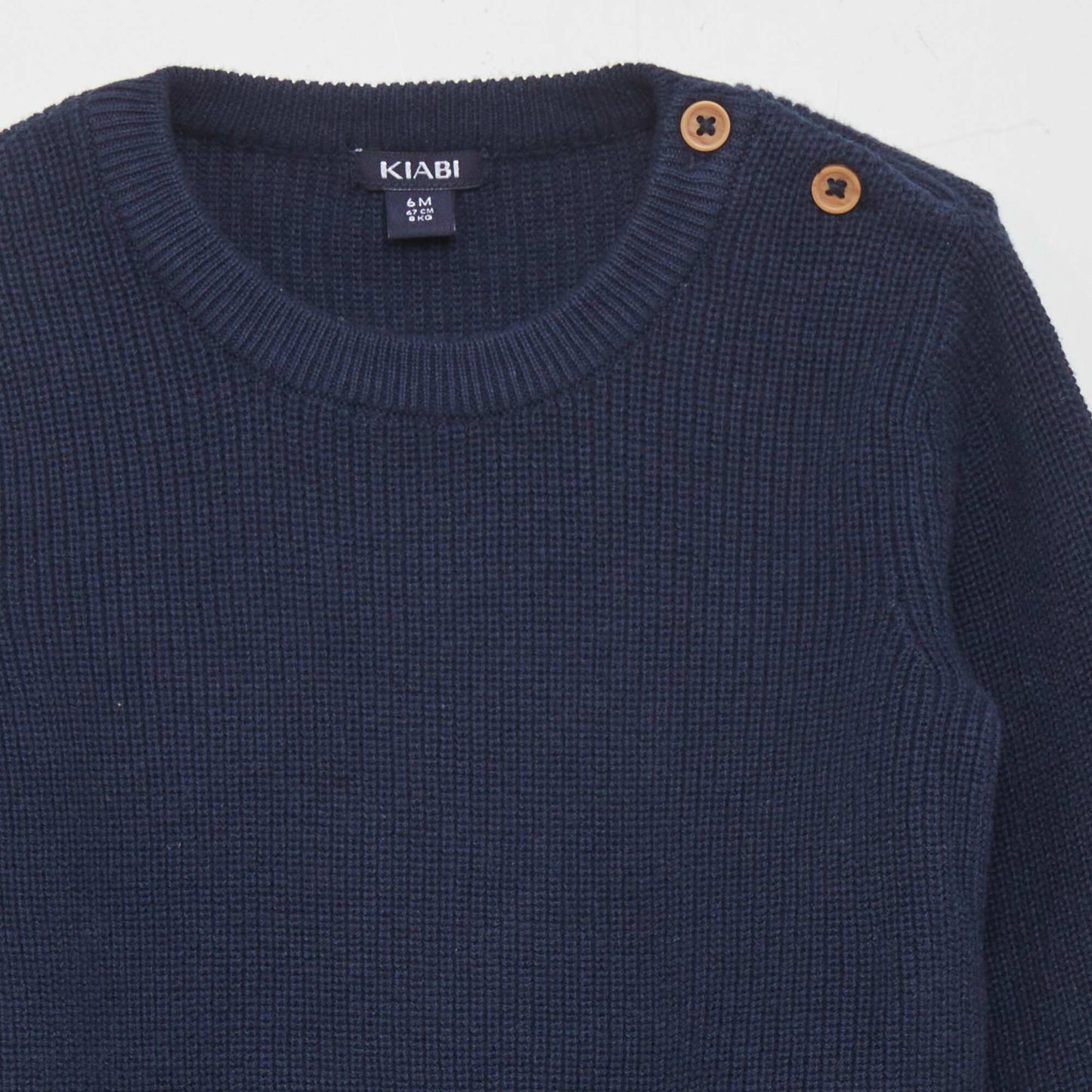 Pull en maille Marine