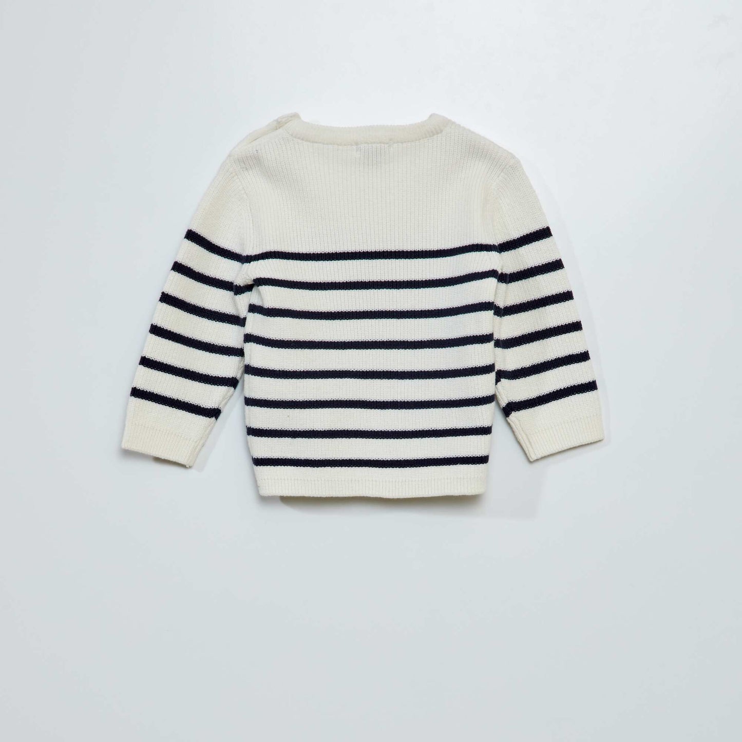 Pull en point mousse Blanc