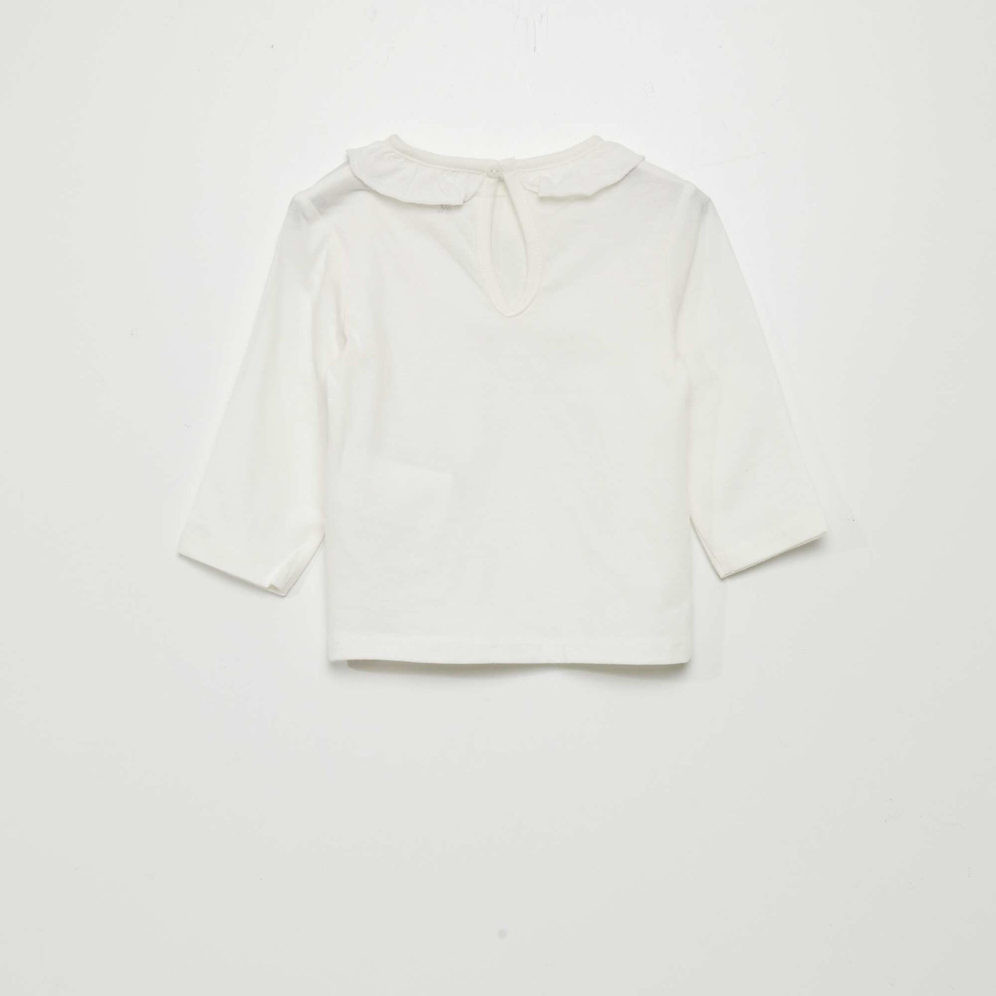 T-shirt en jersey Blanc