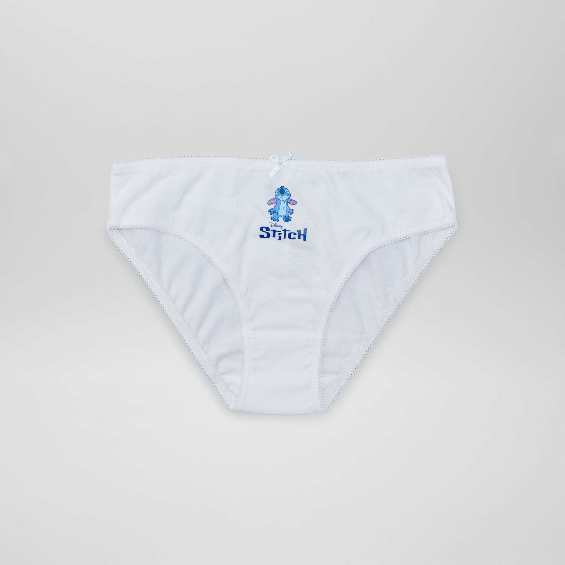 Lot de 3 culottes 'Stitch' 'Disney' Bleu/blanc/rose