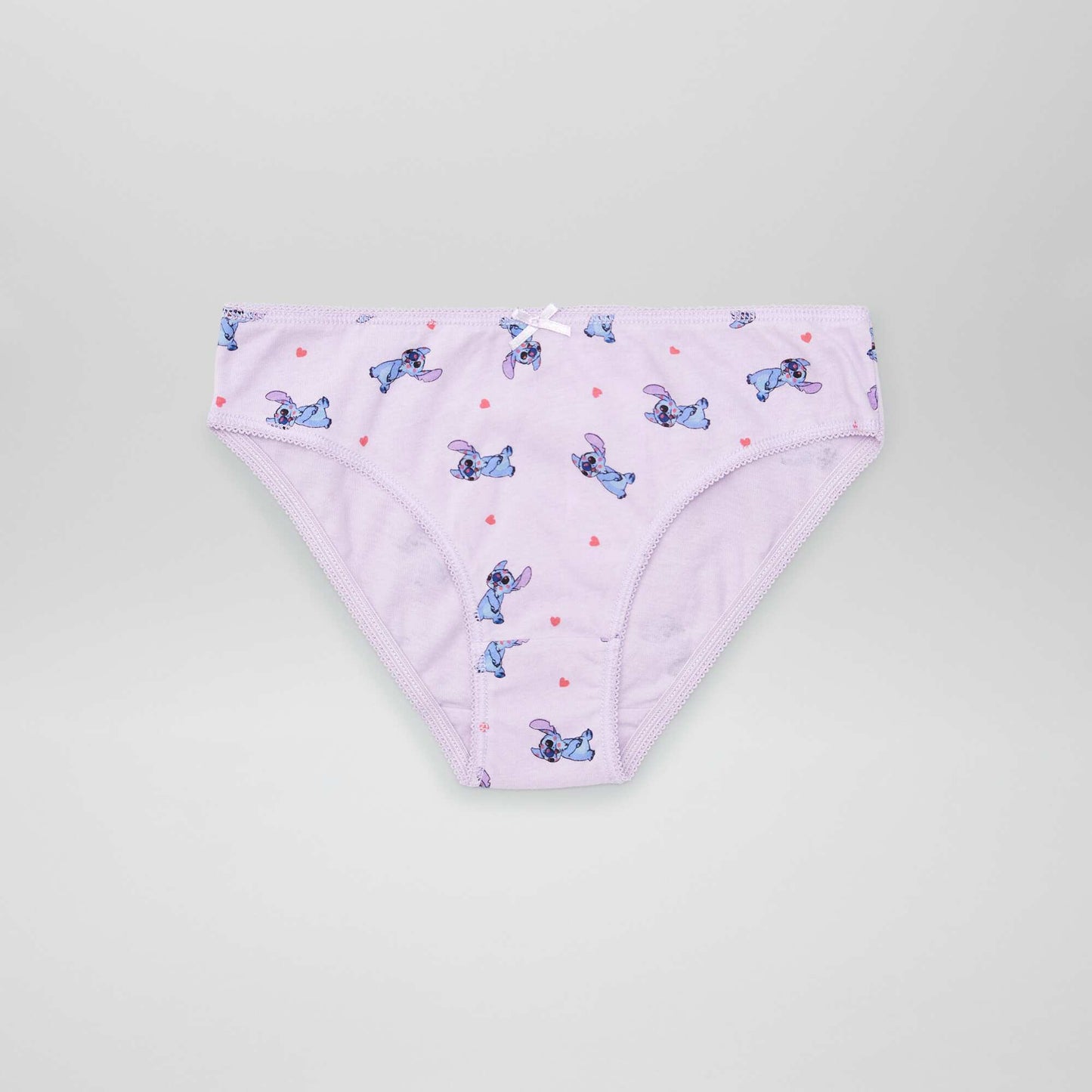 Lot de 3 culottes 'Stitch' 'Disney' Bleu/blanc/rose