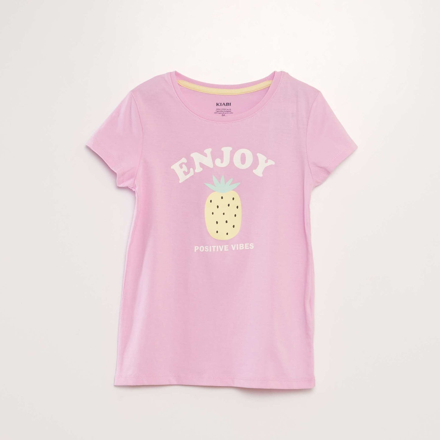 Ensemble de pyjama : T-shirt + short - 2 pi ces Rose bonbon