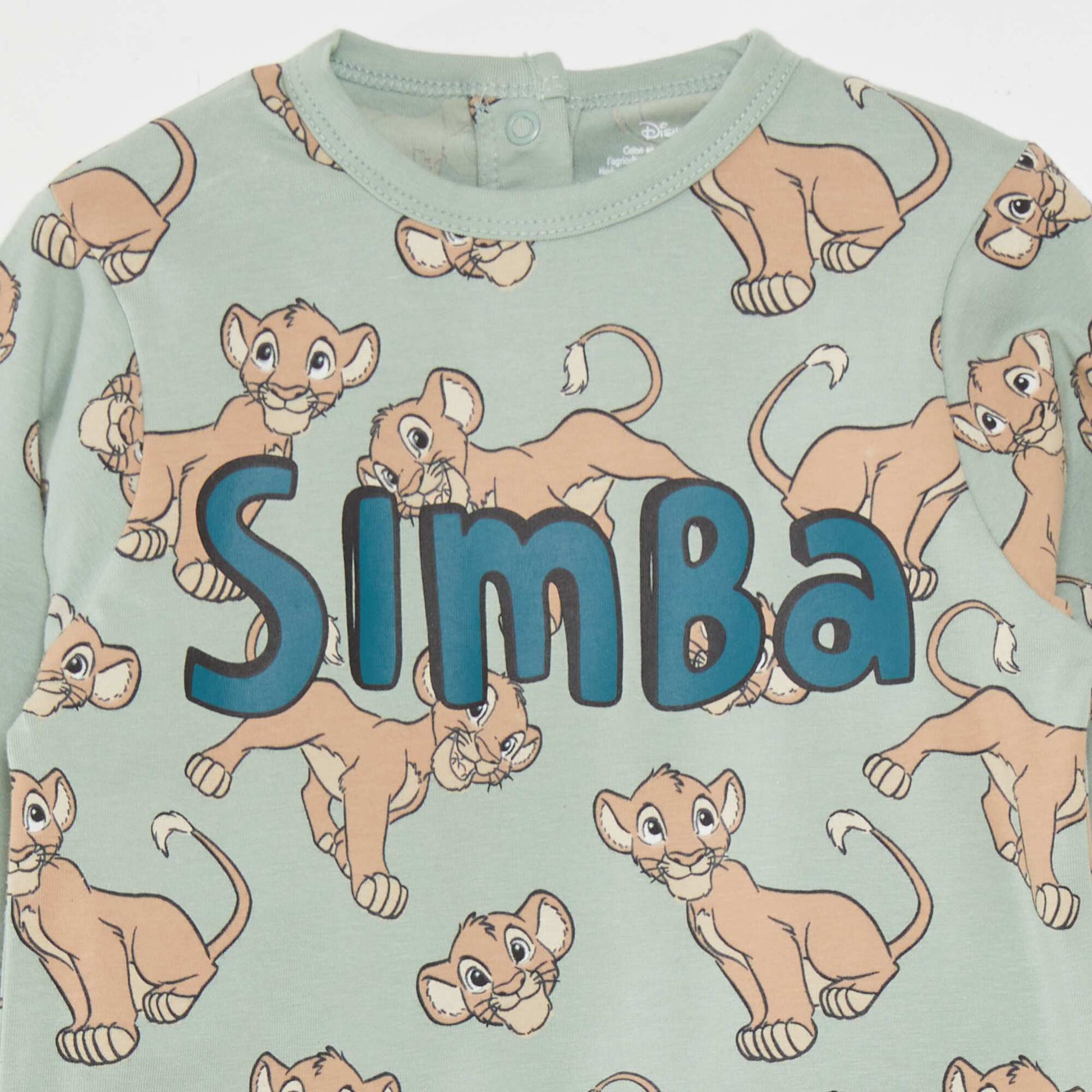 Ensemble pyjama t-shirt + pantalon 'Disney' - 2 pi ces Vert