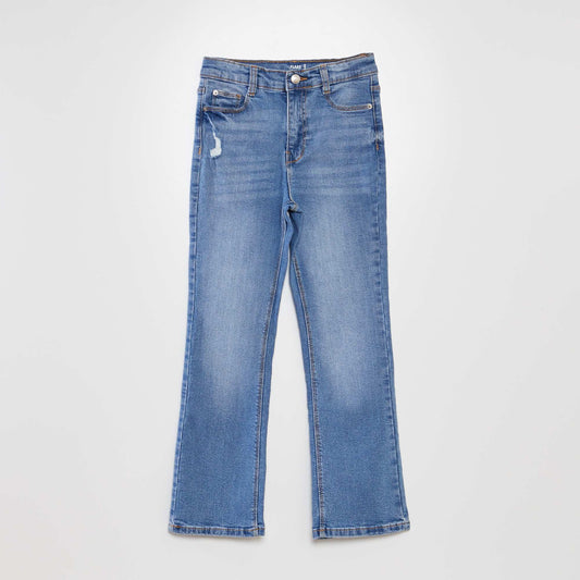 Jean flare Bleu