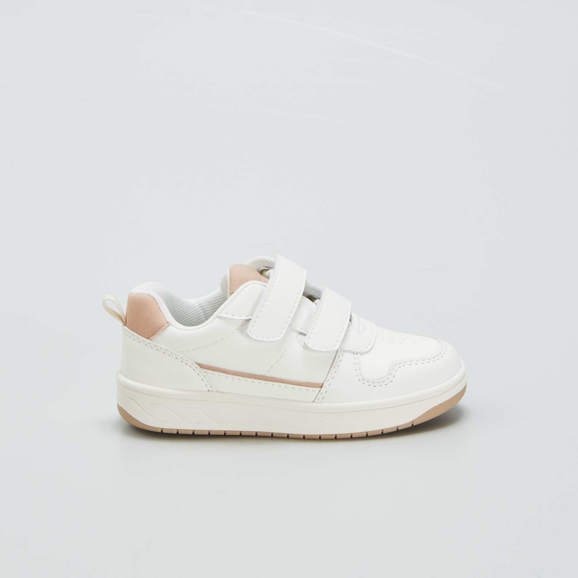Baskets scratchs blanc