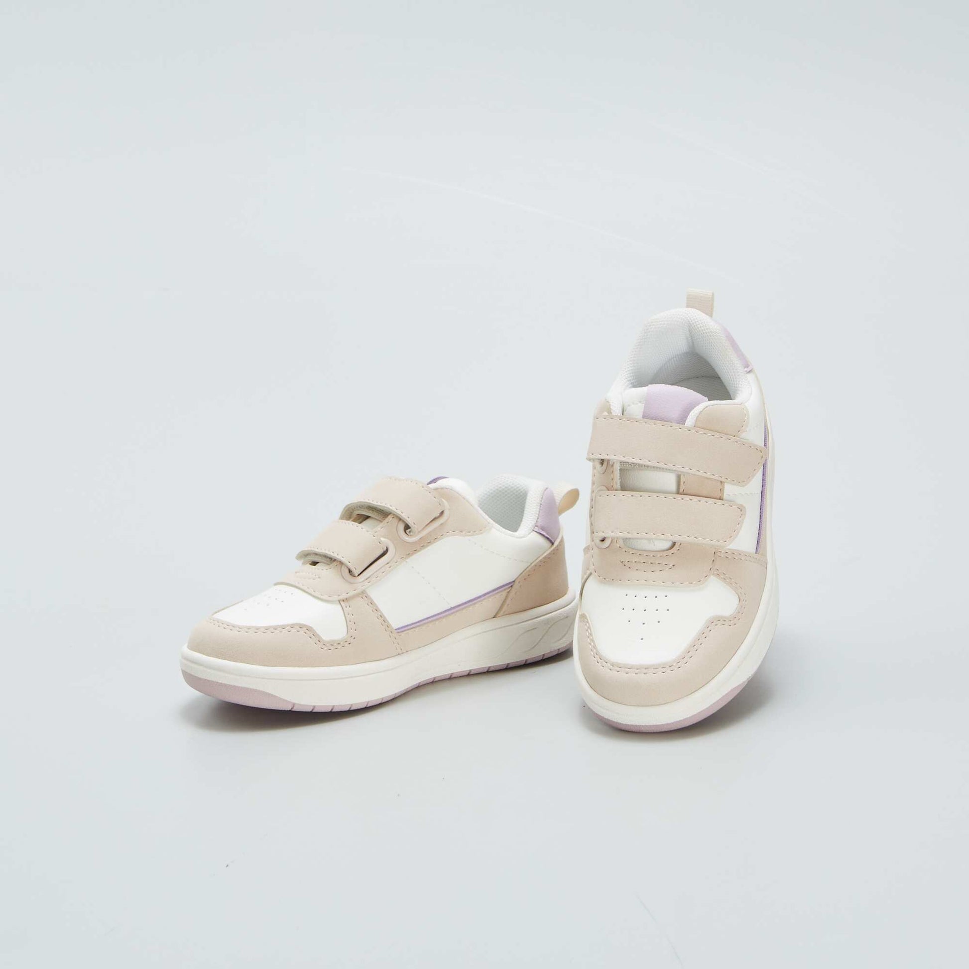 Baskets scratchs Blanc