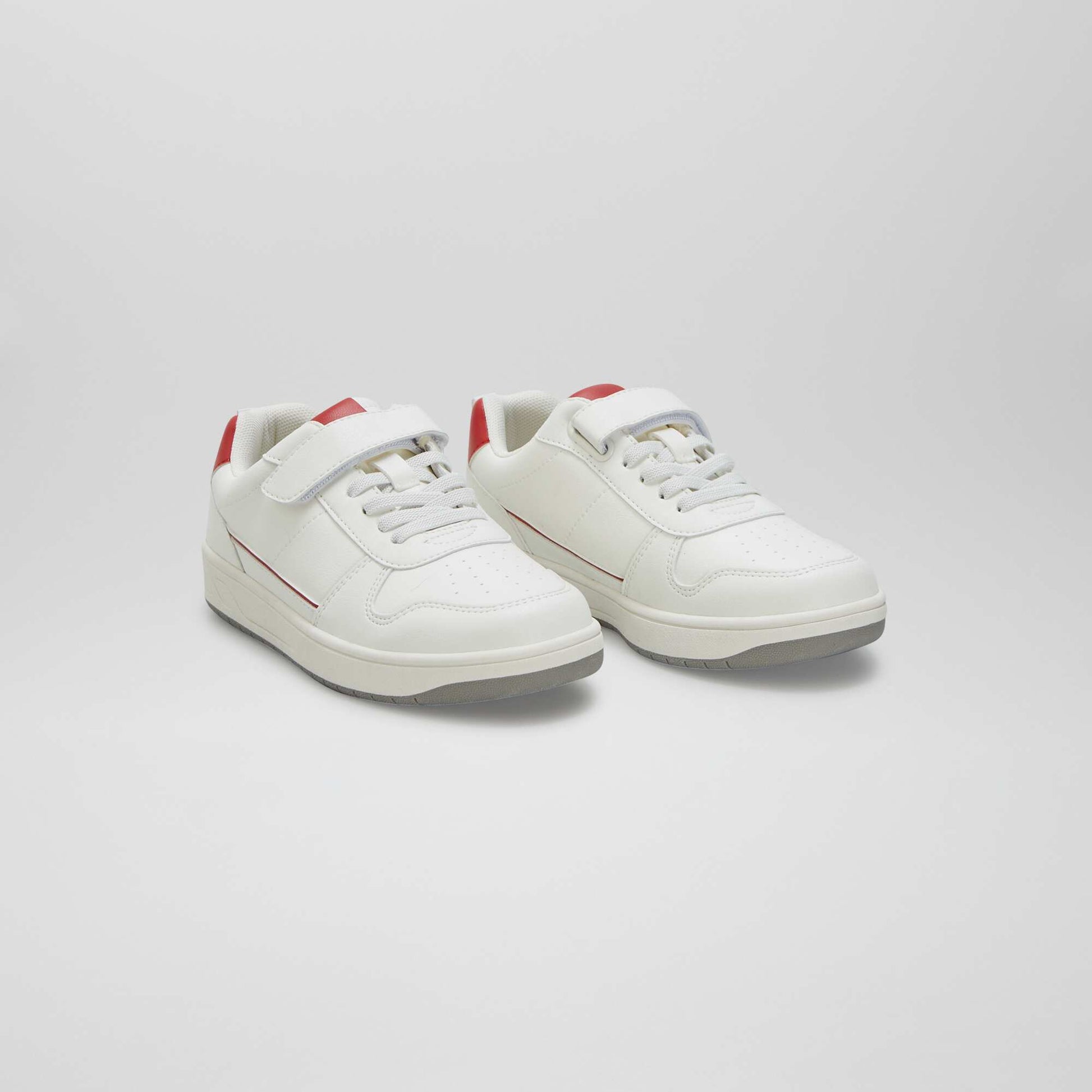 Baskets scratchs Blanc