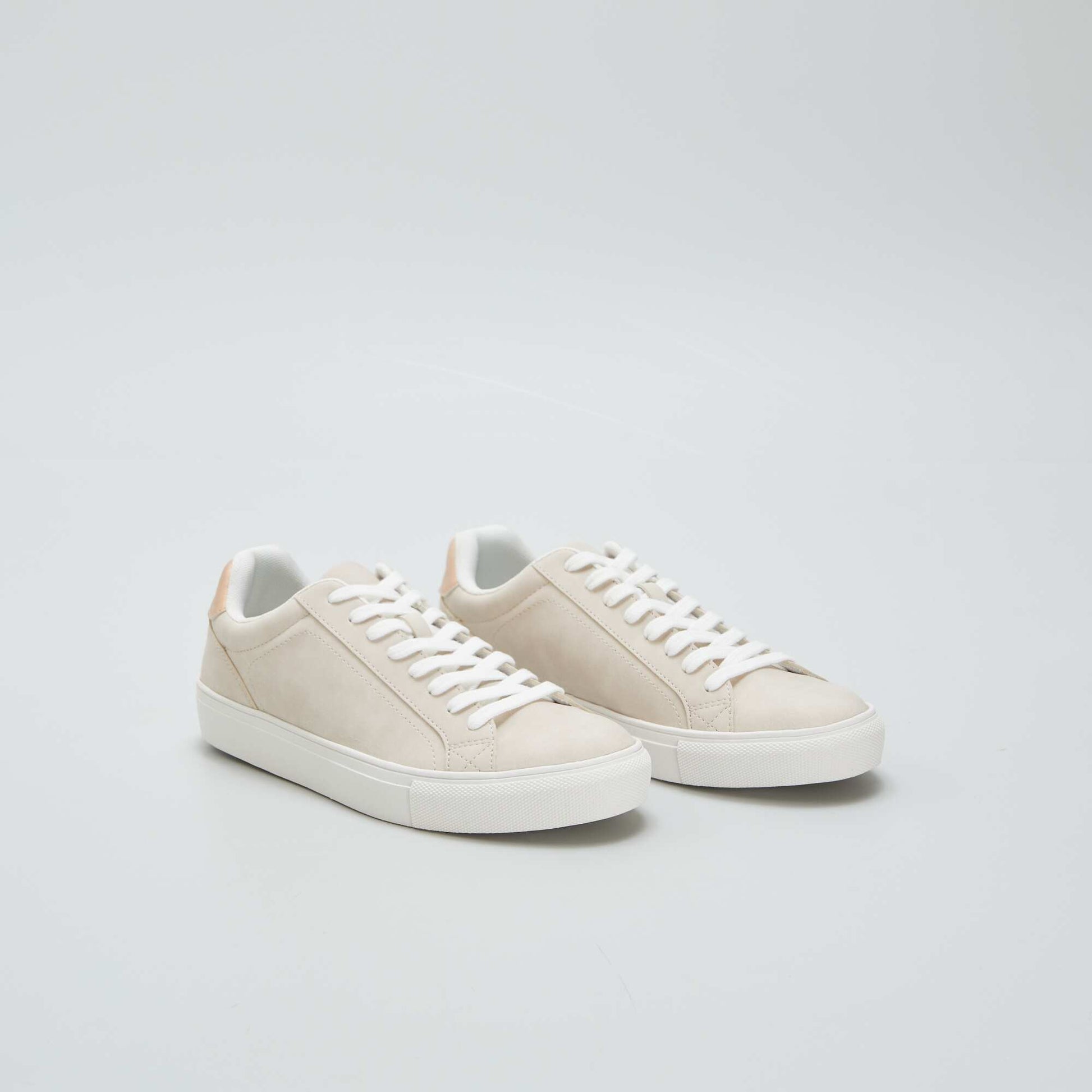 Baskets basses Beige