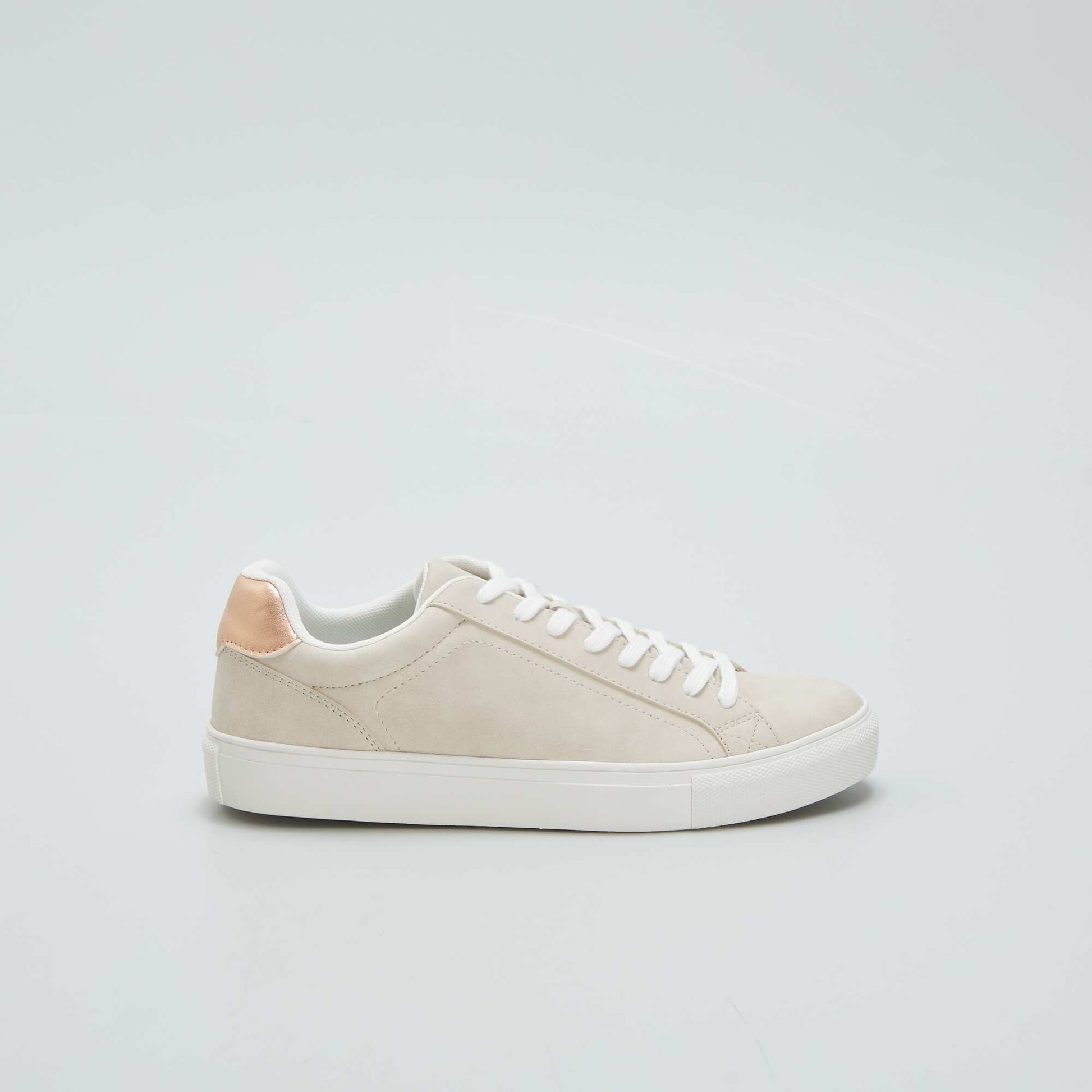 Baskets basses Beige