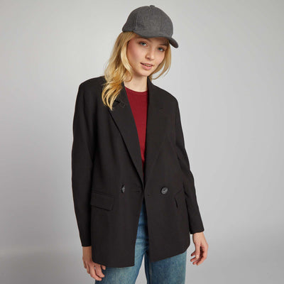 Veste blazer oversize noir