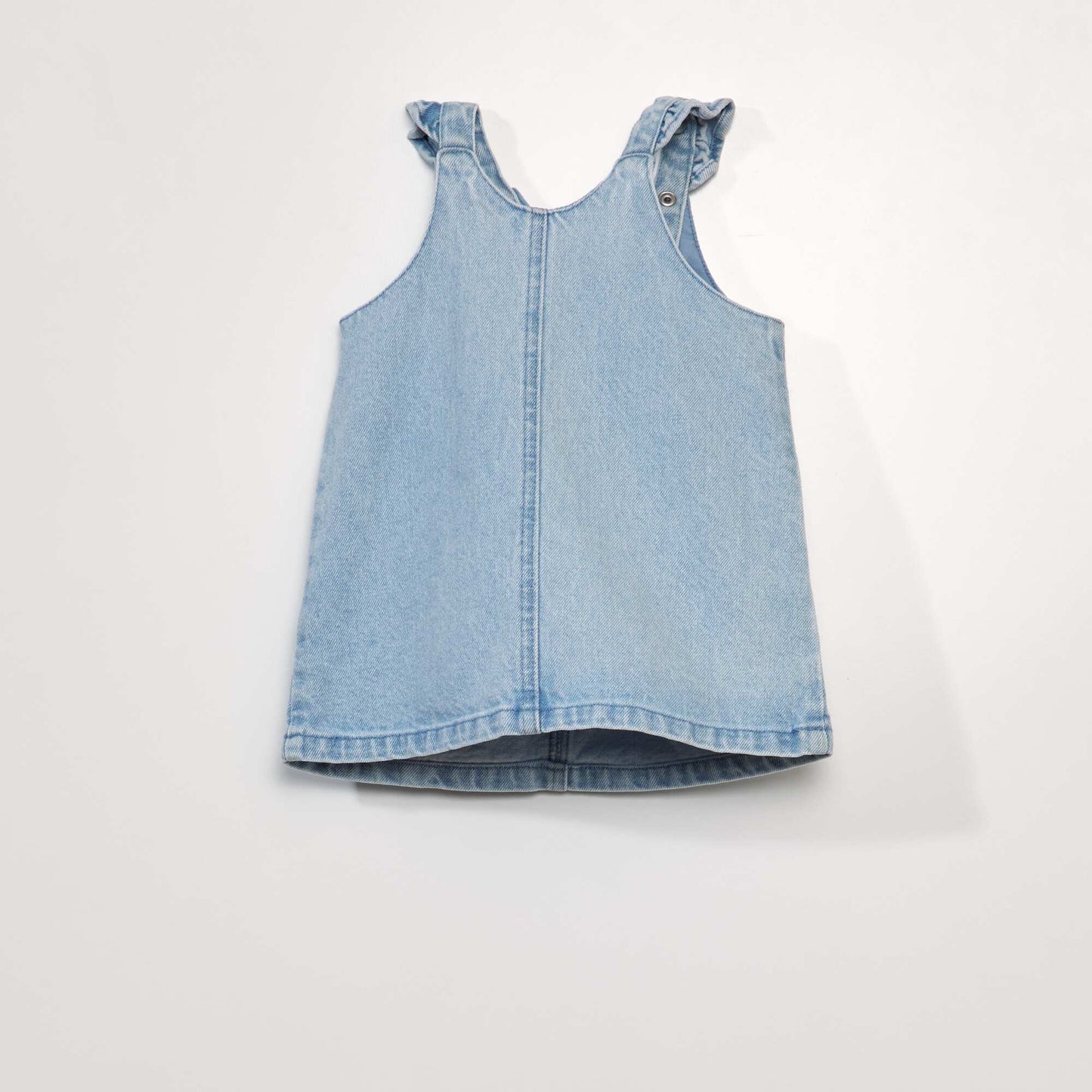 Robe salopette en denim 'Mickey' Bleu