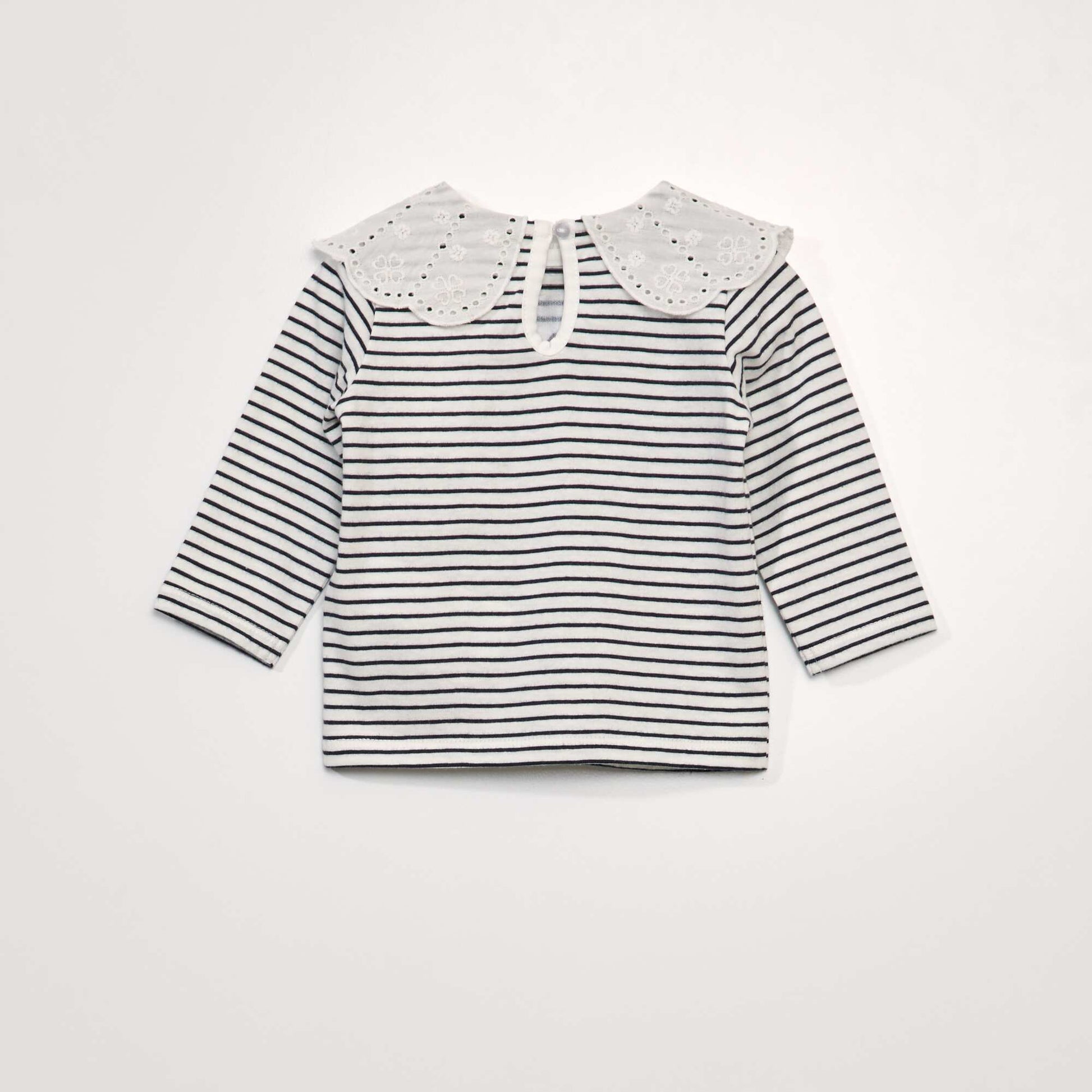 T-shirt 'Disney' col fantasie Blanc/marine