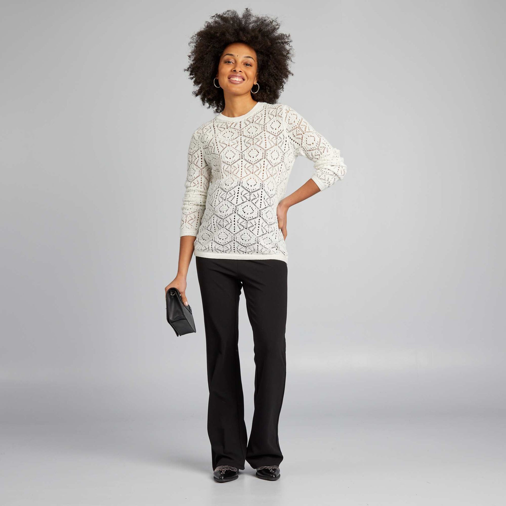 Pantalon de grossesse vas noir
