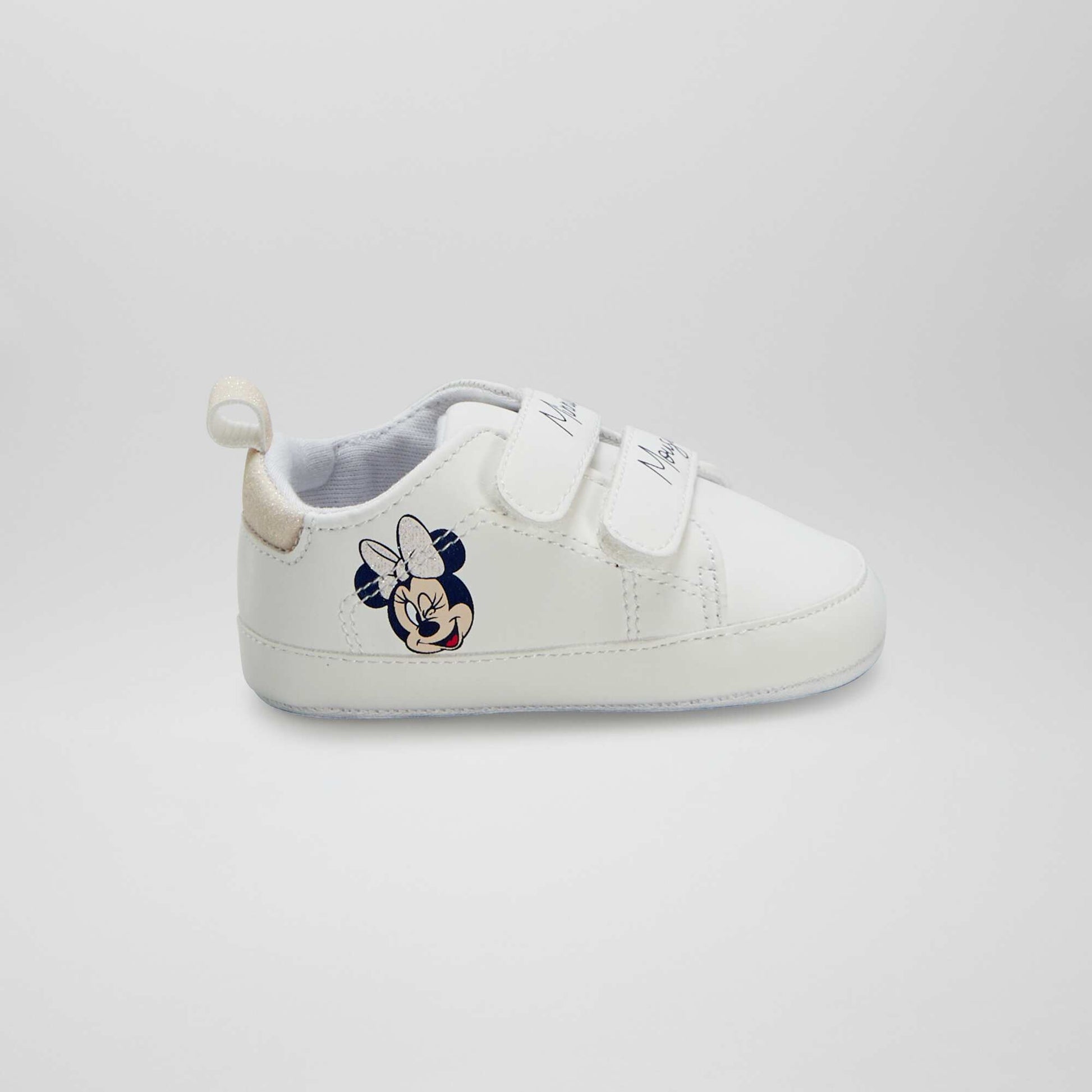 Baskets basses 'Minnie' de 'Mickey' Blanc