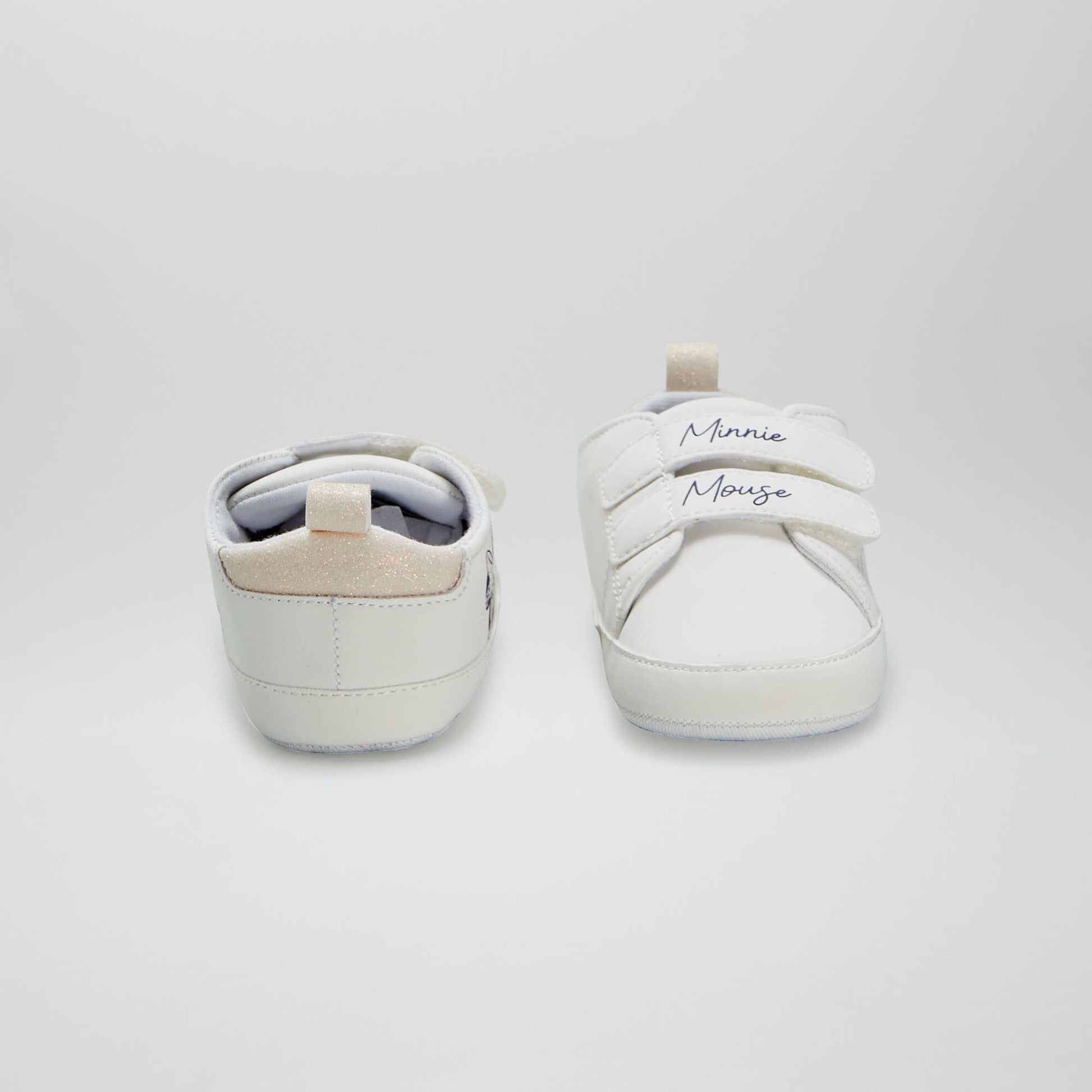 Baskets basses 'Minnie' de 'Mickey' Blanc