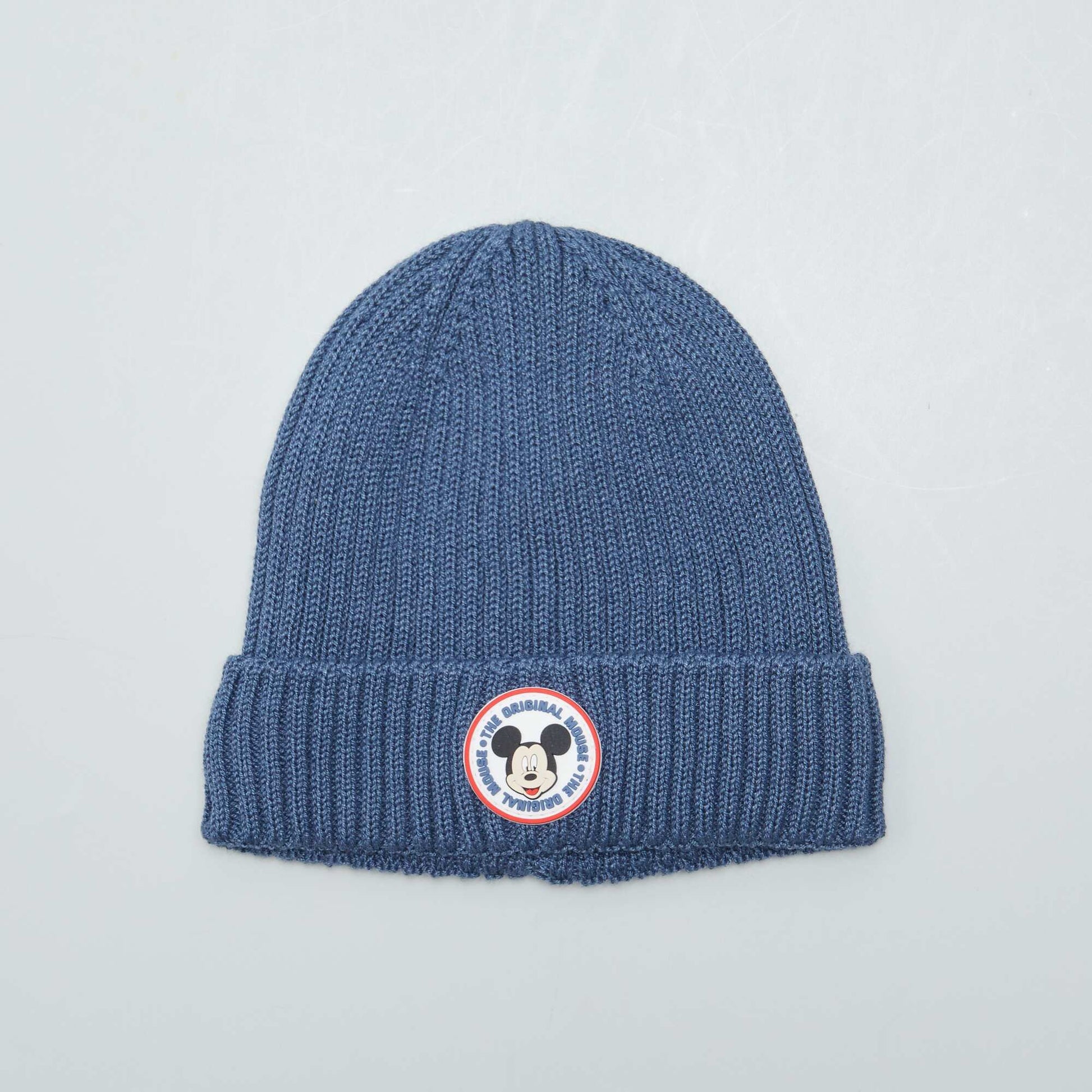 Bonnet c tel en coton 'Mickey' Bleu