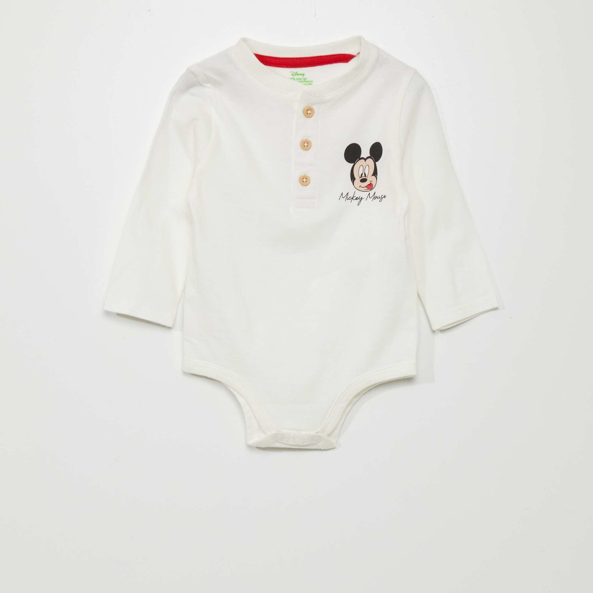 Body 'Mickey' de 'Disney' Blanc