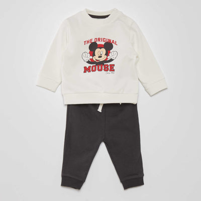 Ensemble sweat + jogging 'Disney' - 2 pi ces Blanc
