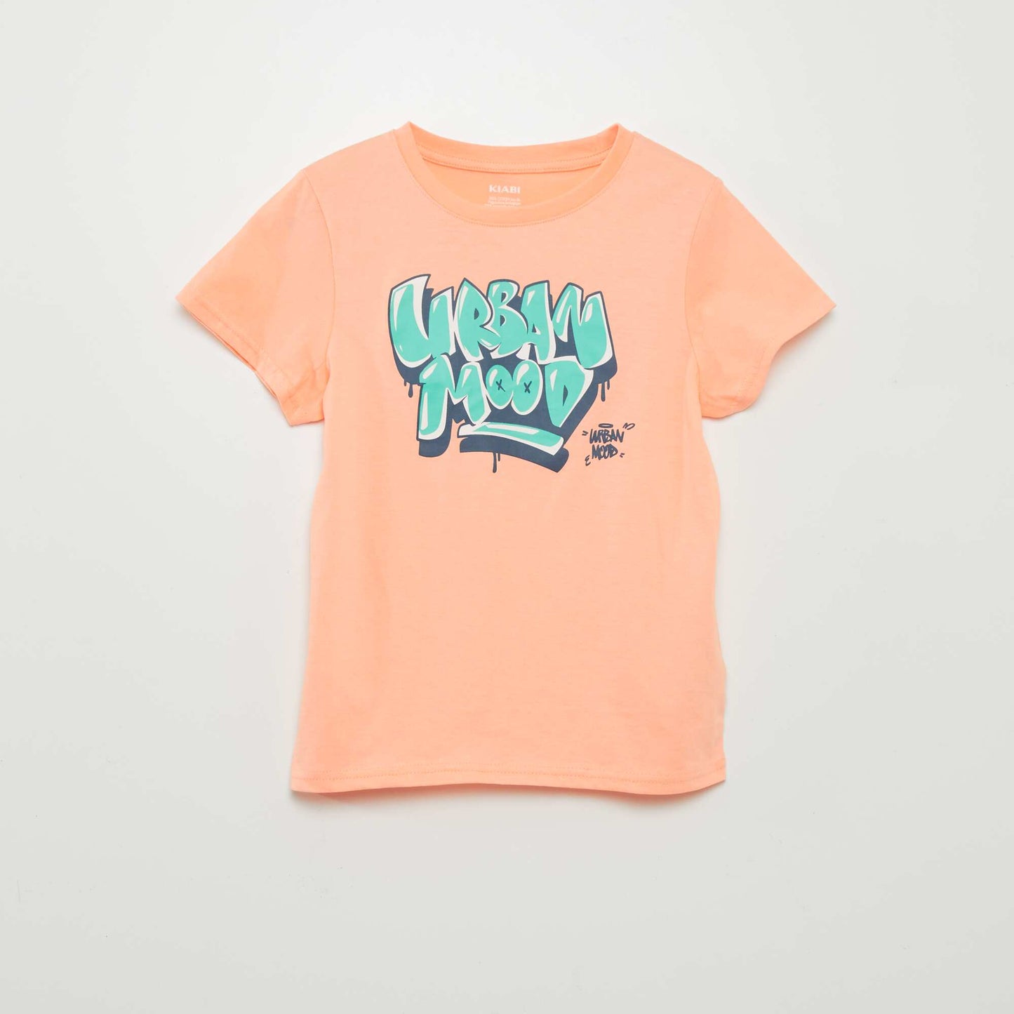 Pyjama court t-shirt + short - 2 pi ces Orange