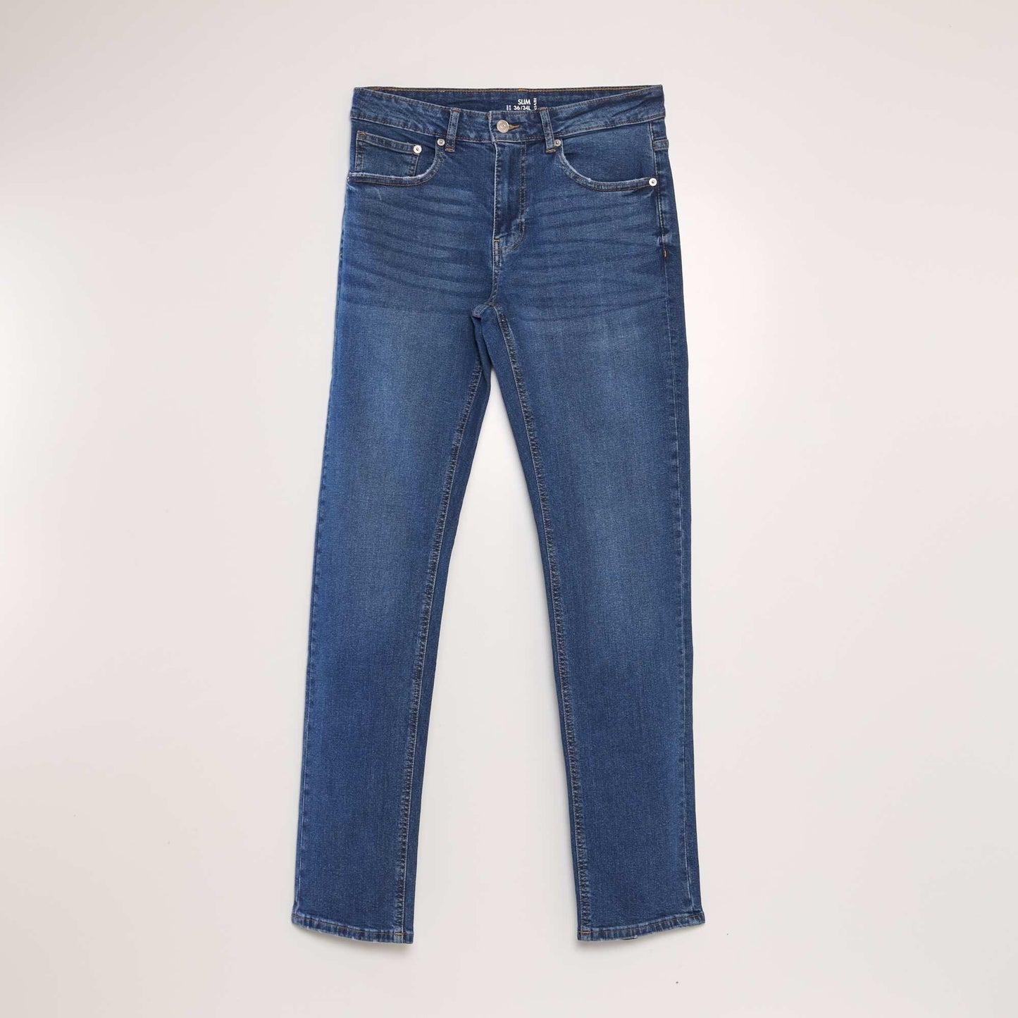 Jean slim   5 poches - L34 Stone