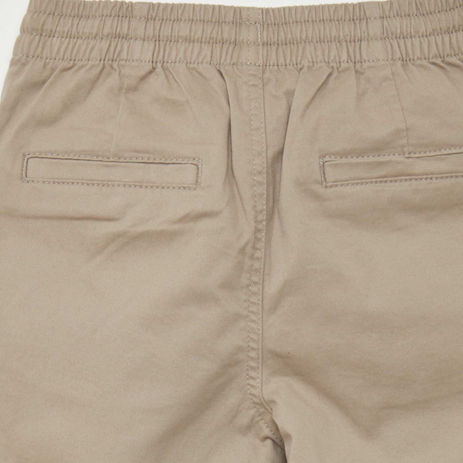 Pantalon jogger avec taille lastiqu e Gris