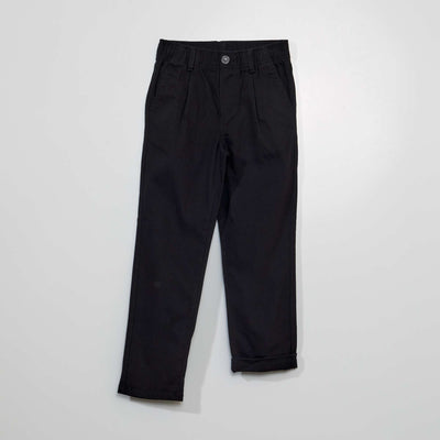 Chino stretch noir
