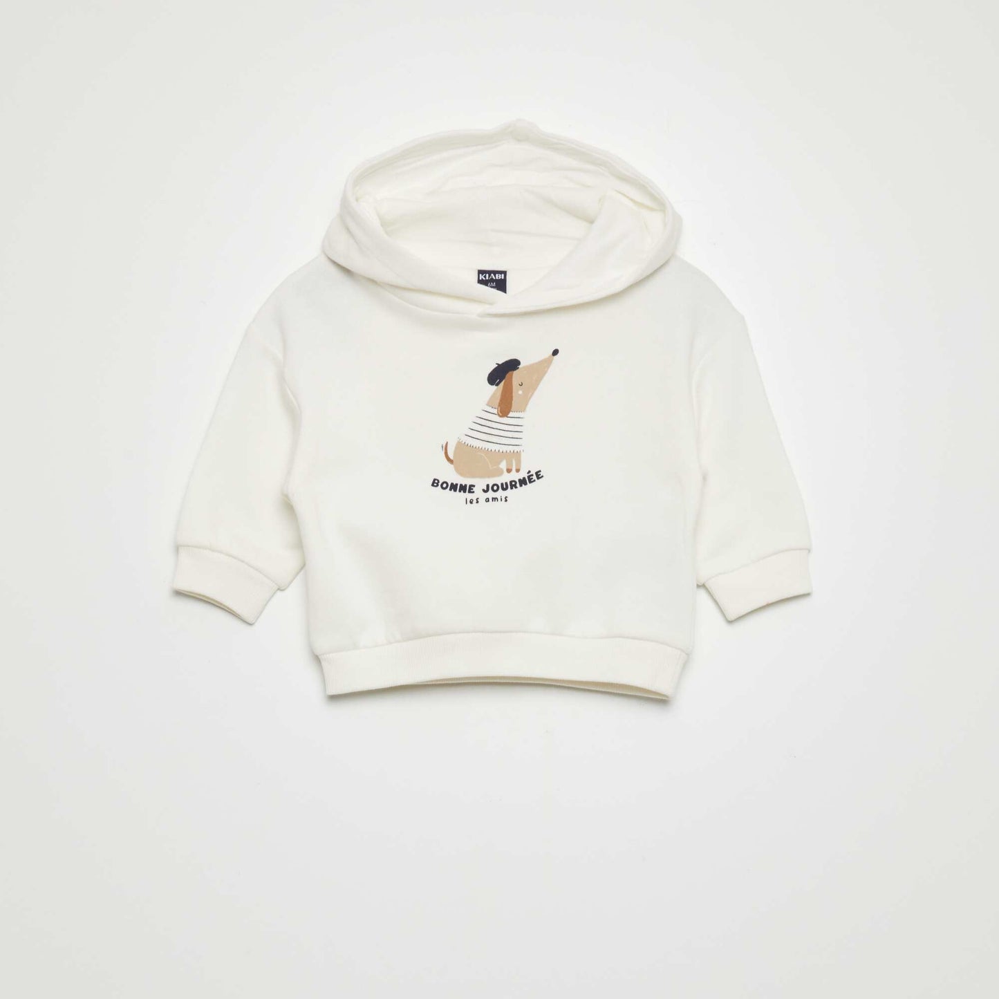 Ensemble Sweat + jogging - 2 pi ces Blanc/bleu