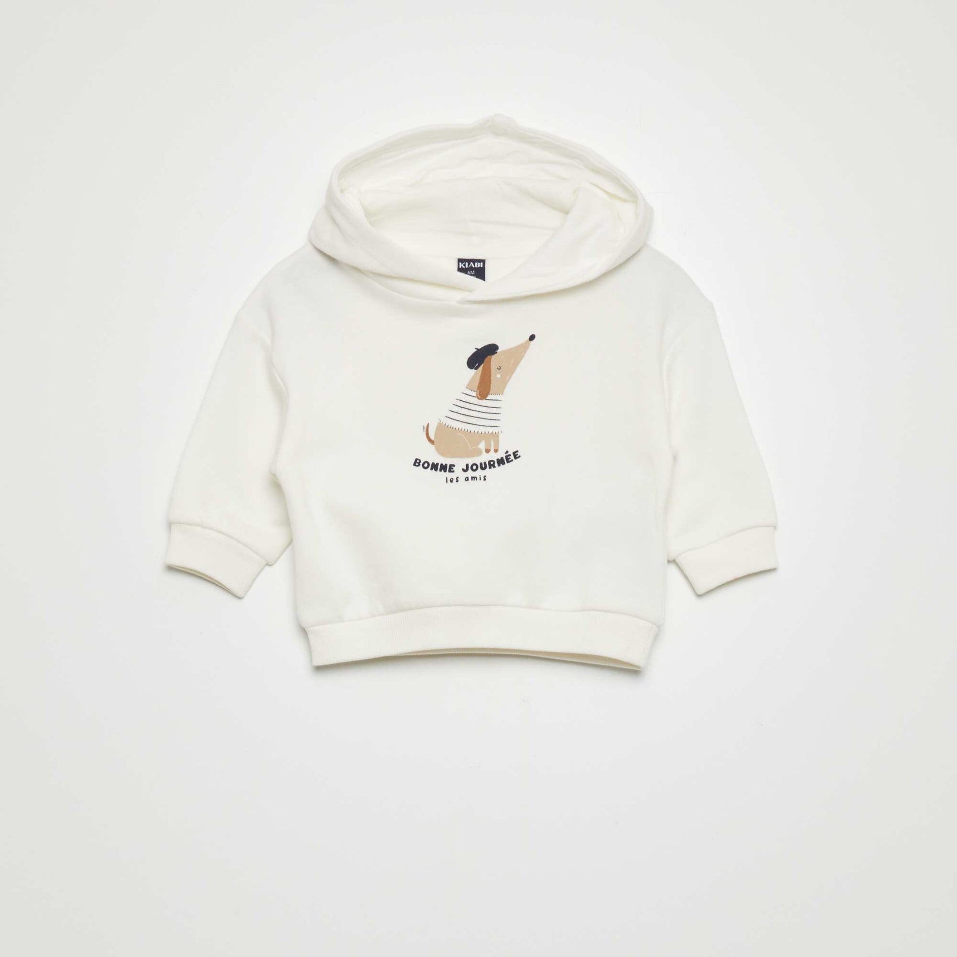 Ensemble Sweat + jogging - 2 pi ces Blanc/bleu