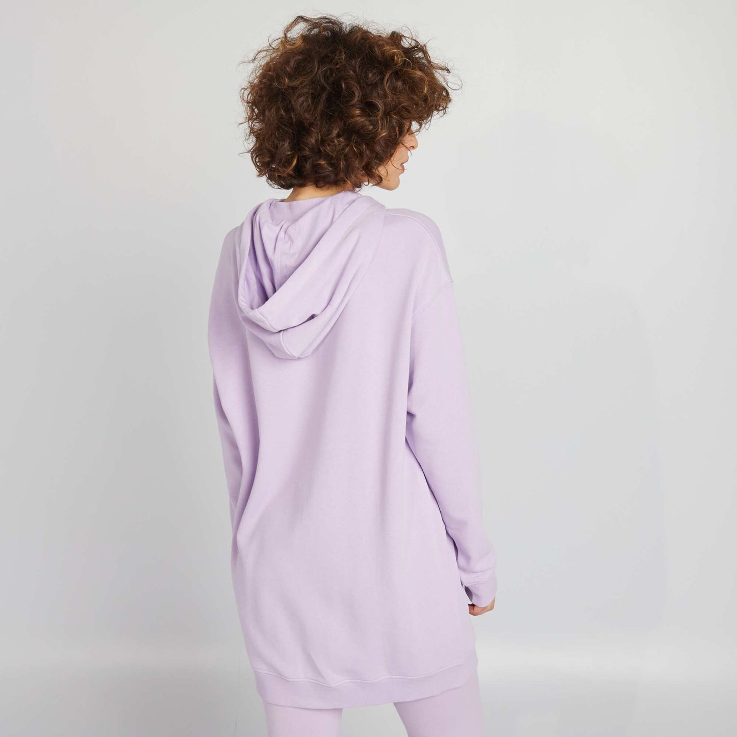 Sweat l ger   capuche Violet