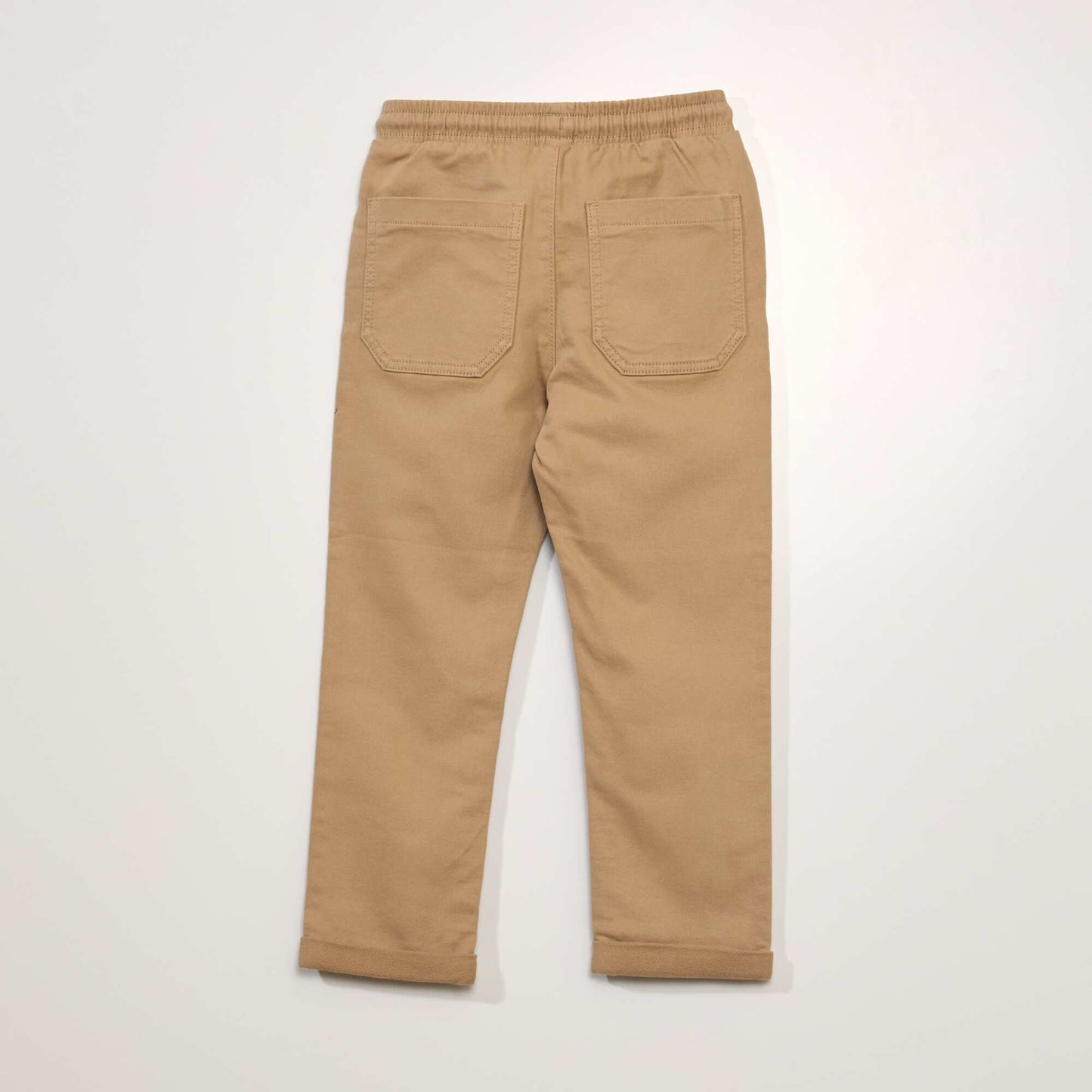 Pantalon chino esprit jogging Beige