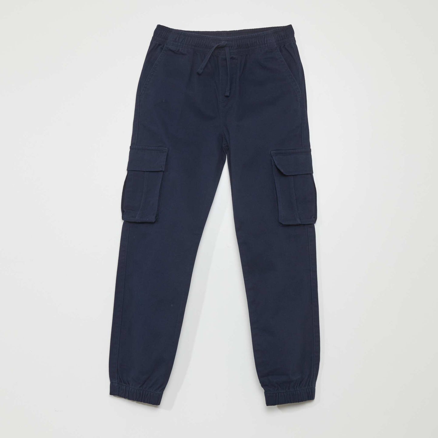 Pantalon multipoches bleu marine