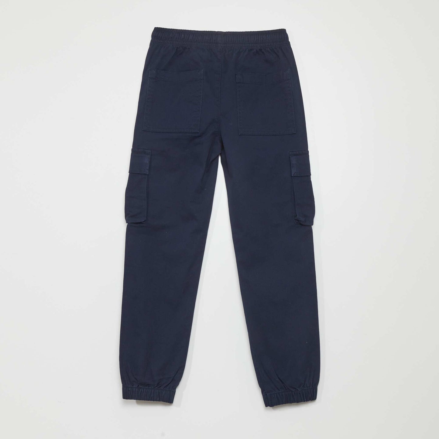 Pantalon multipoches bleu marine