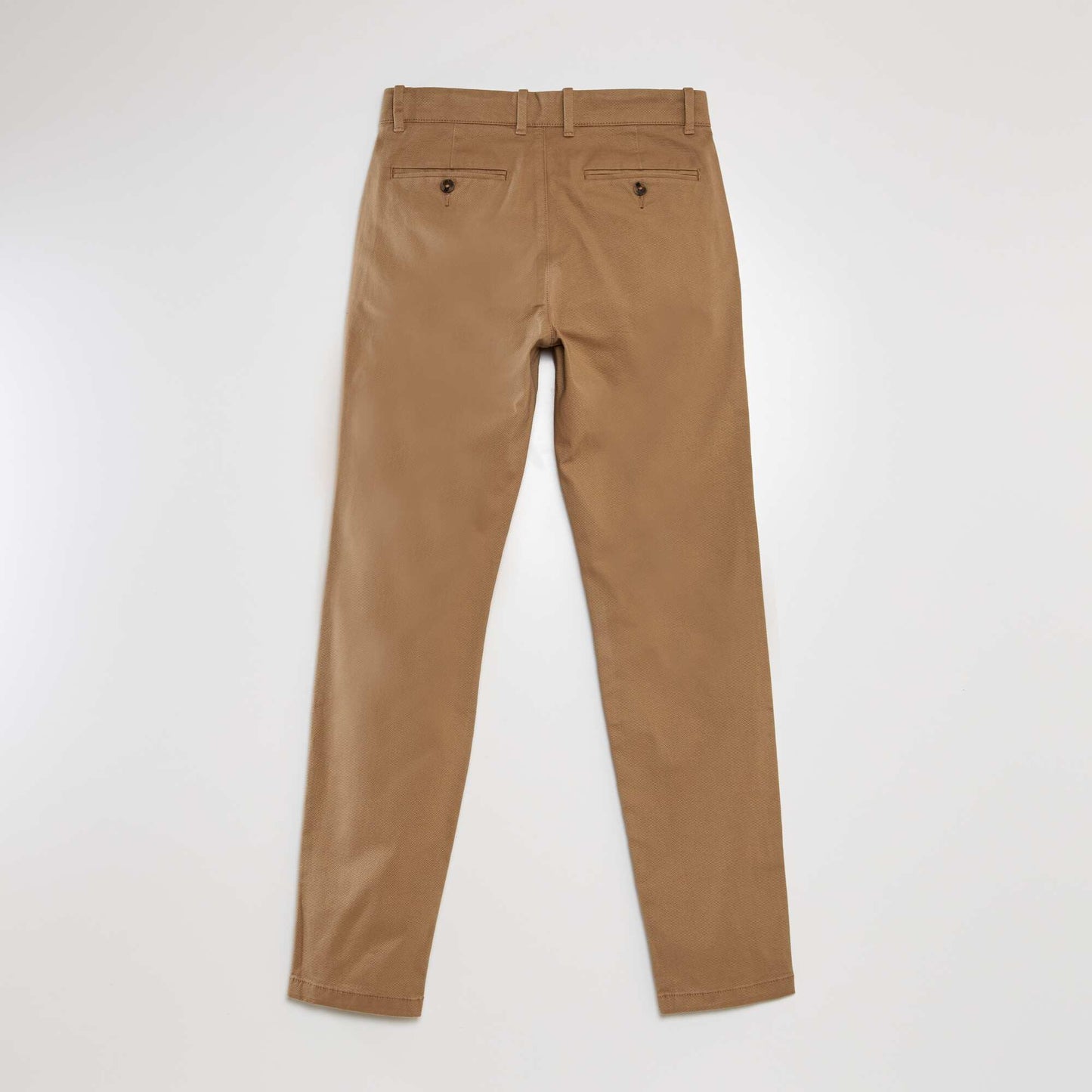 Pantalon chino en twill Beige