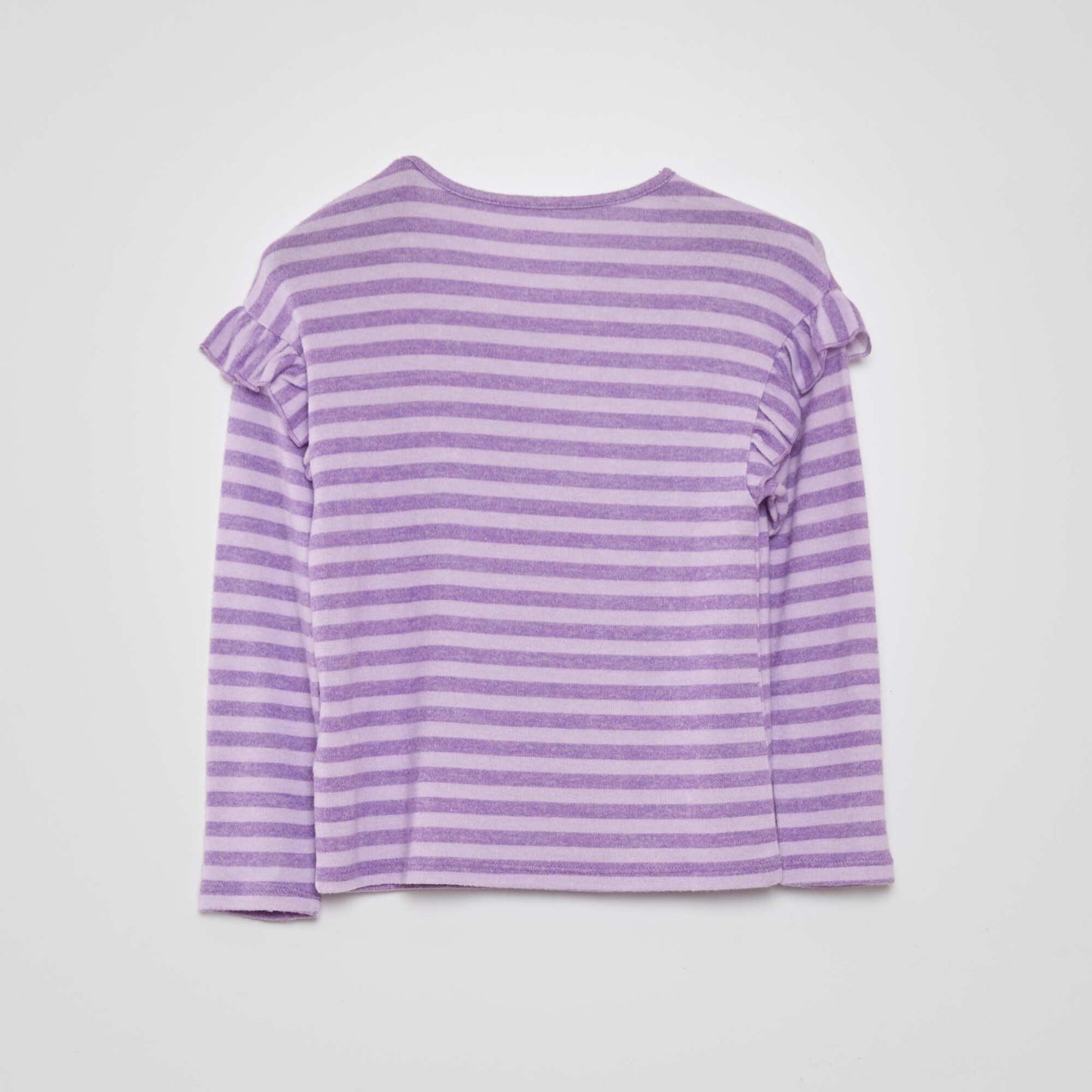 T-shirt en maille doudou Violet