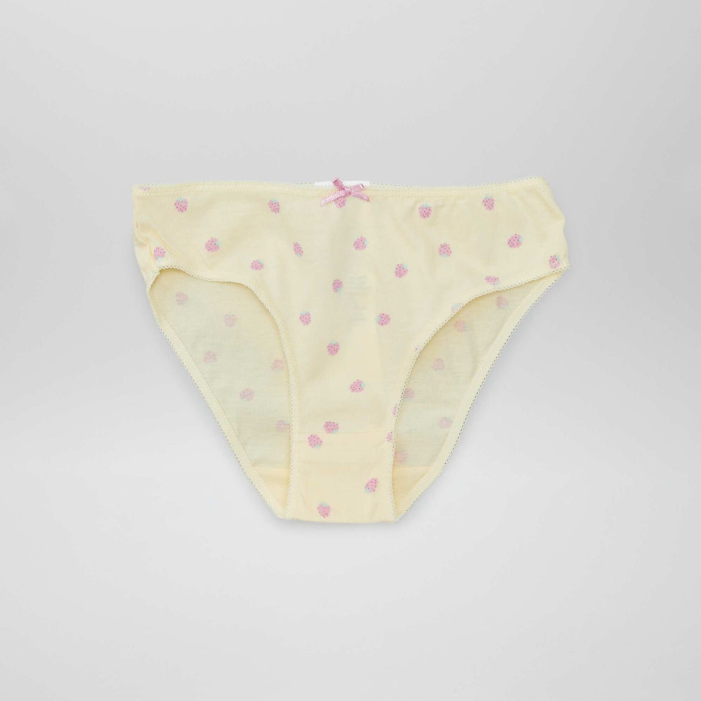 Lot de 7 culottes Jaune/blanc/rose/bleu