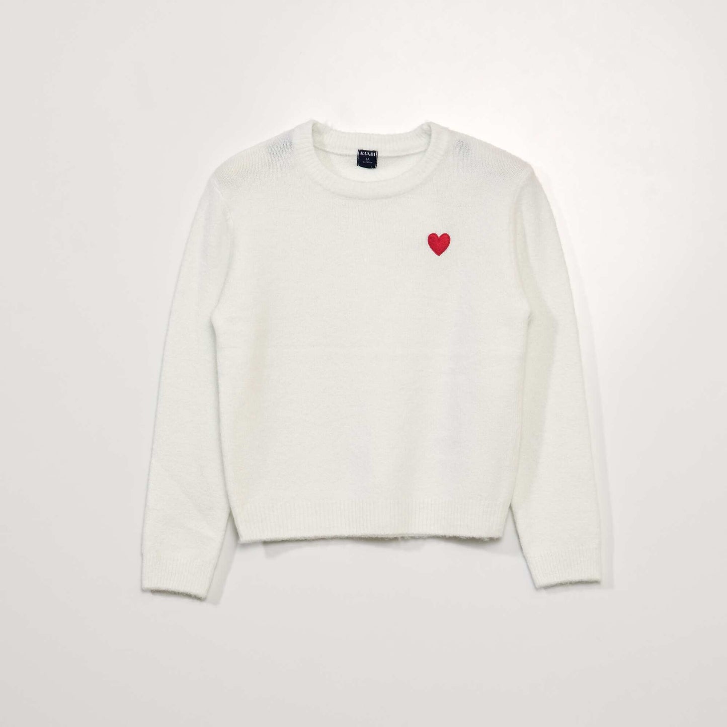 Pull en maille Blanc