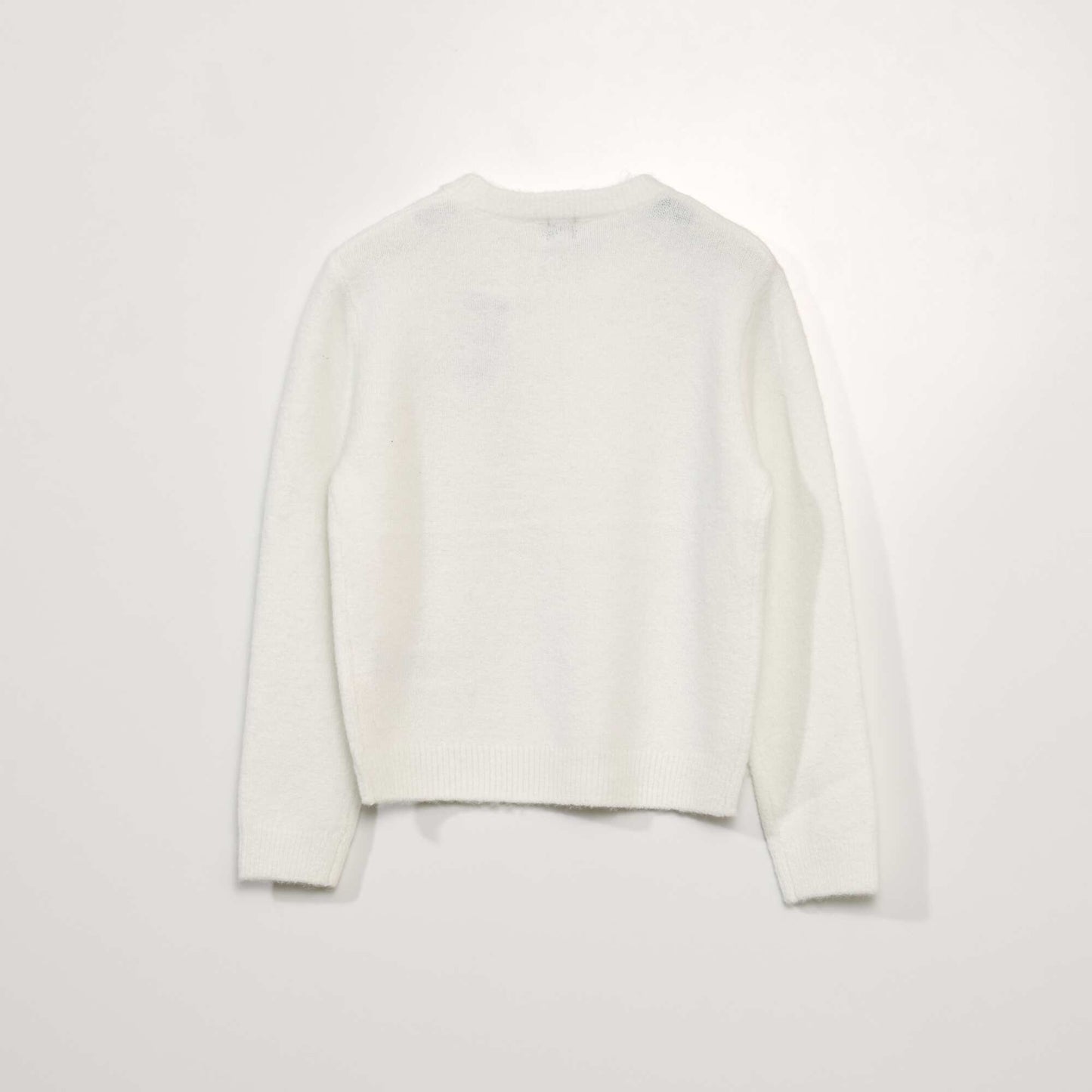 Pull en maille Blanc