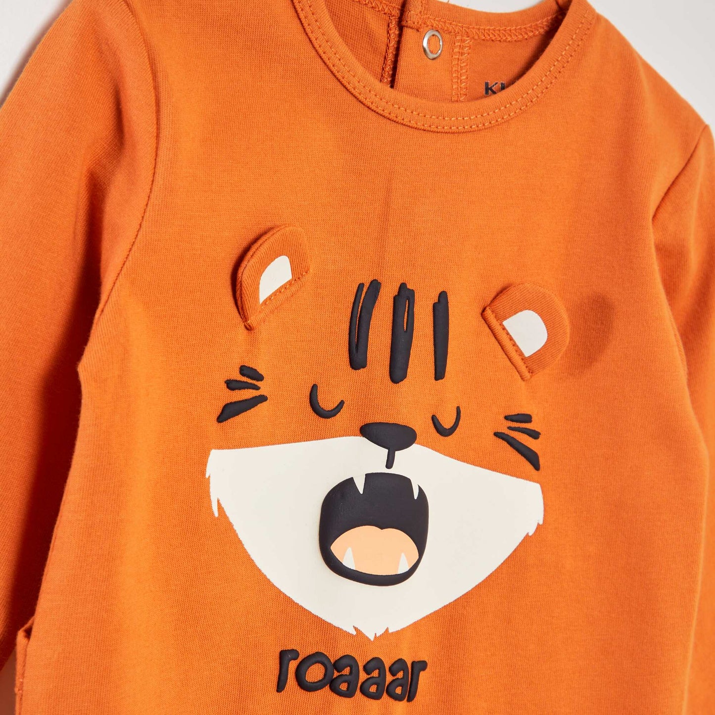 Pyjama dors-bien en coton ORANGE