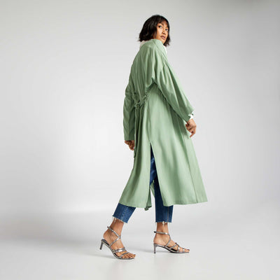 Kimono long Vert