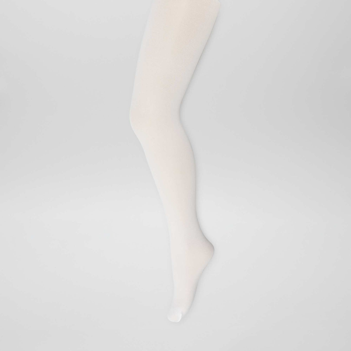 Lot de 2 paires de collants unis Rose/blanc