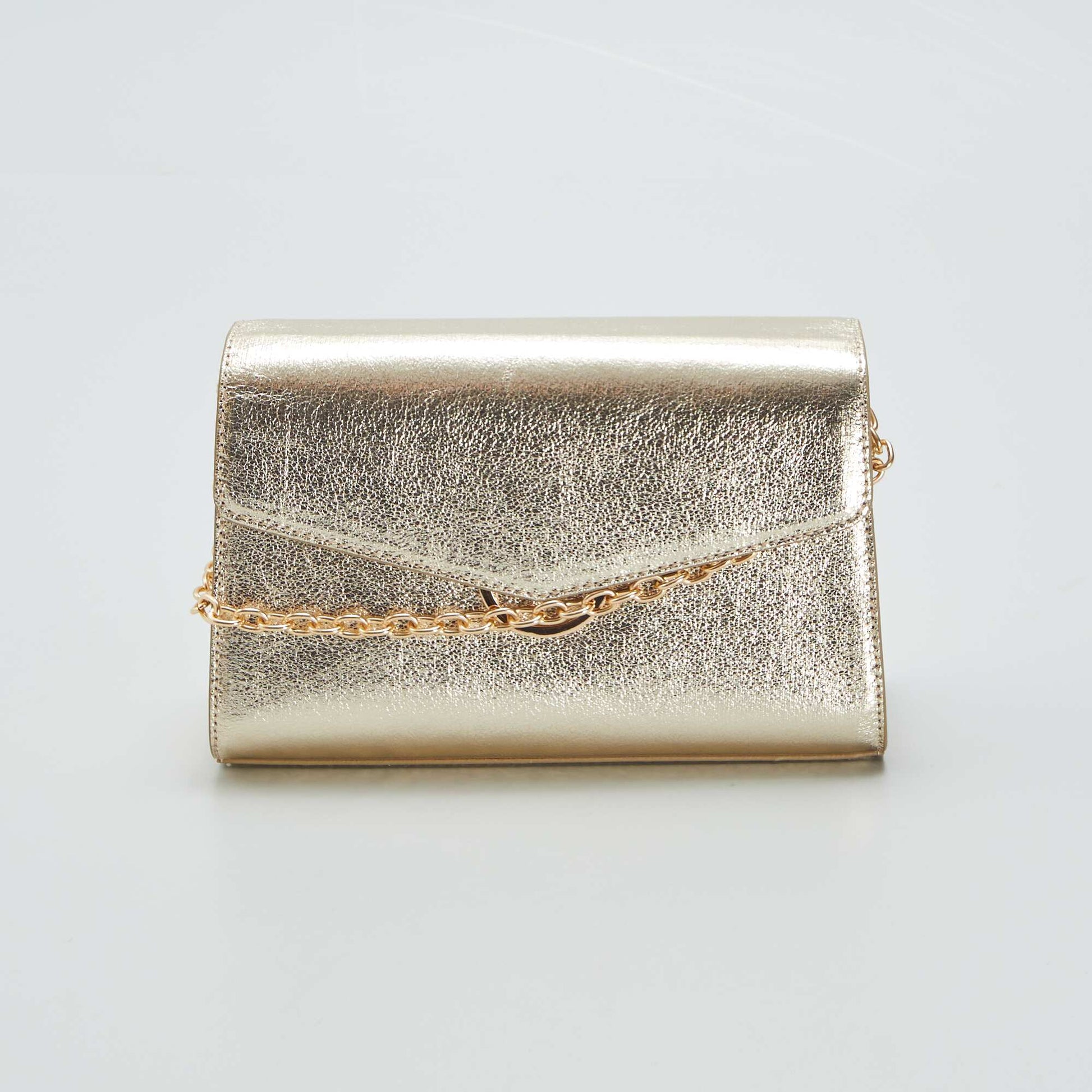 Pochette iris e chaine dor e Dor