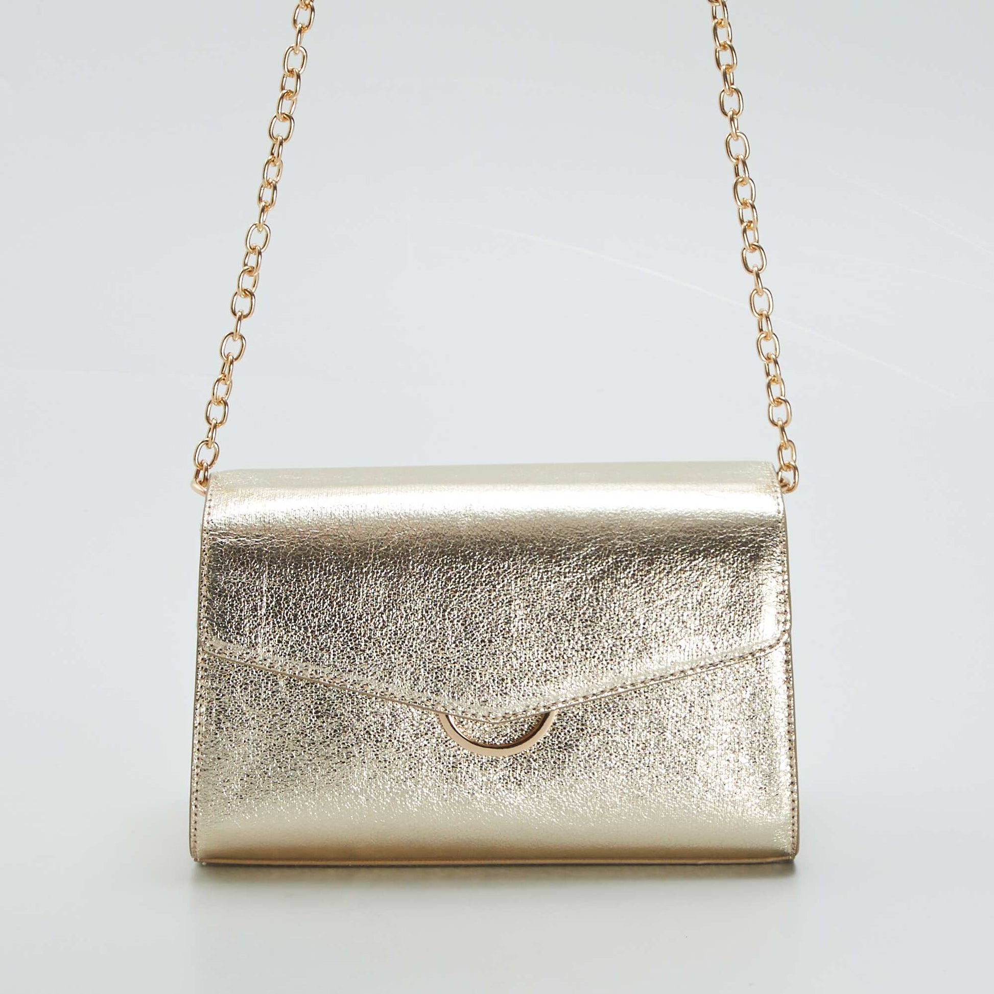 Pochette iris e chaine dor e Dor