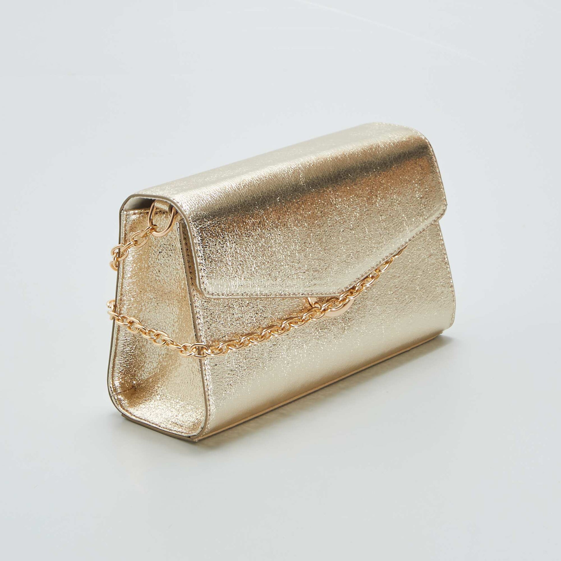 Pochette iris e chaine dor e Dor