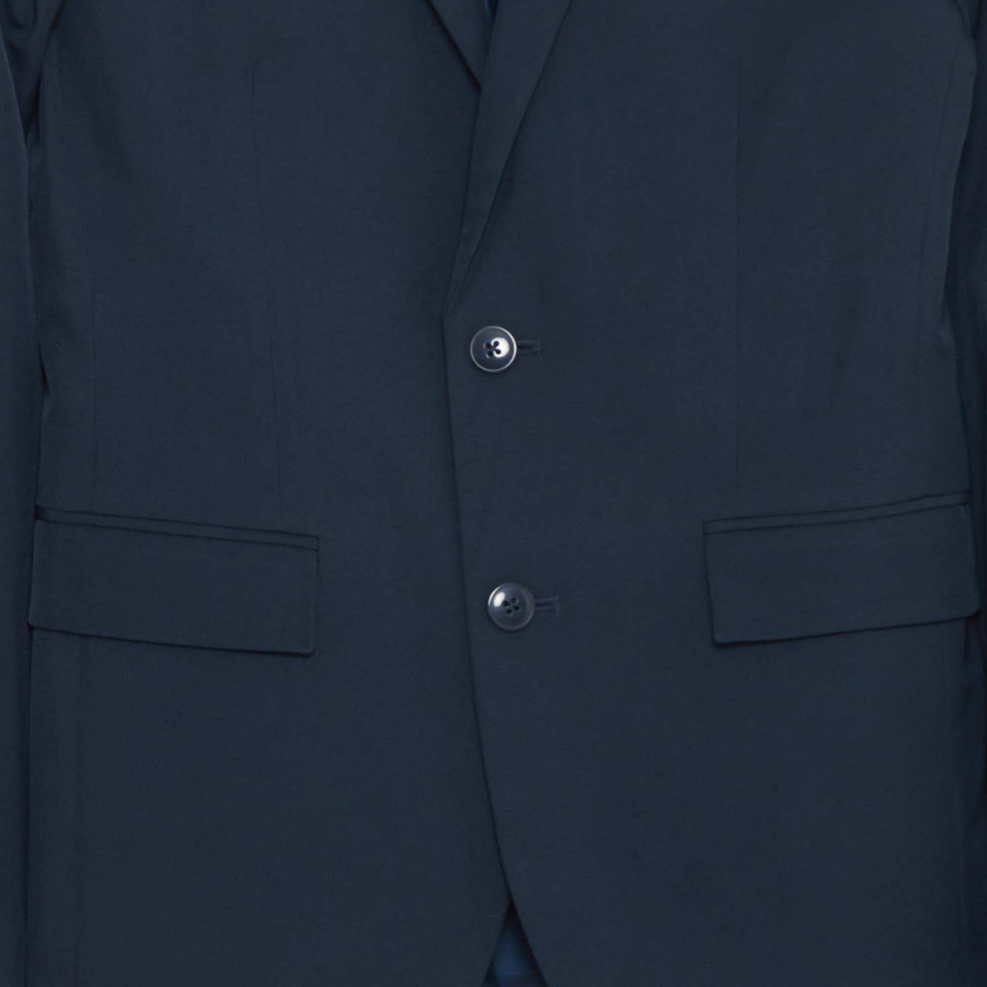 Veste de costume slim fit bleu marine