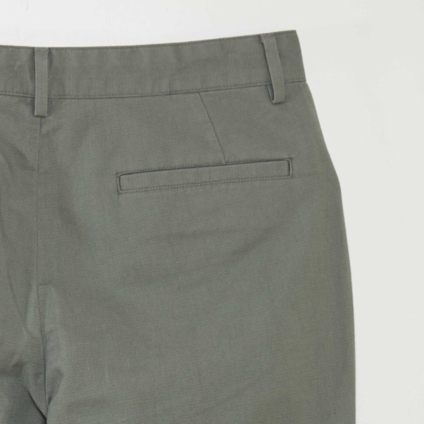 Pantalon chino slim Vert