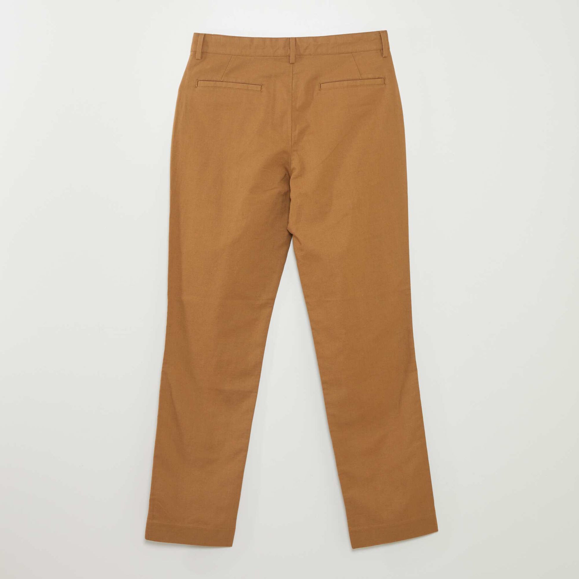 Pantalon chino slim Beige